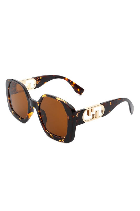 Oversize Chunky Square Women Fashion Sunglasses