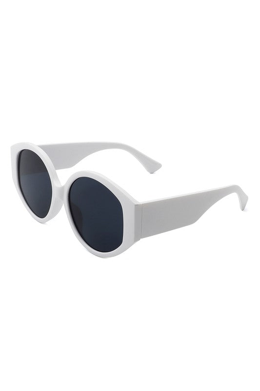 Women Round Oversize Oval Fashion Sunglasses