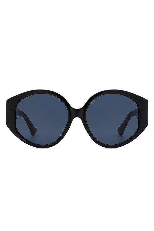 Women Round Oversize Oval Fashion Sunglasses