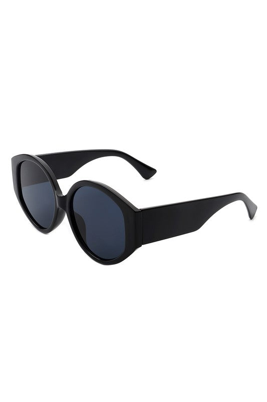 Women Round Oversize Oval Fashion Sunglasses