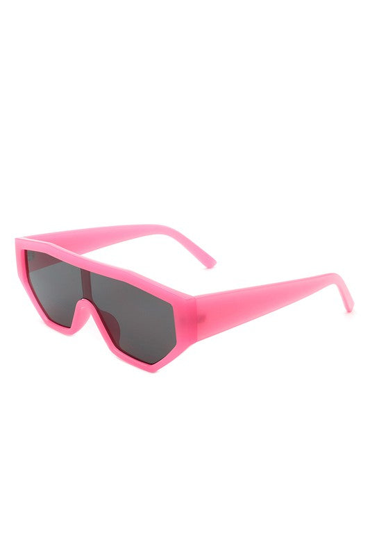 Geometric Square Futuristic Fashion Sunglasses