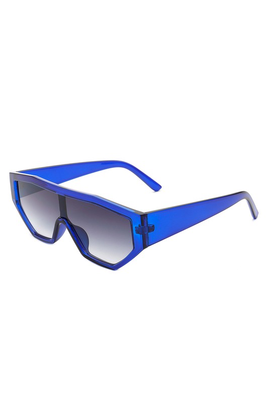 Geometric Square Futuristic Fashion Sunglasses