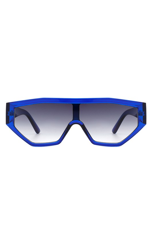 Geometric Square Futuristic Fashion Sunglasses