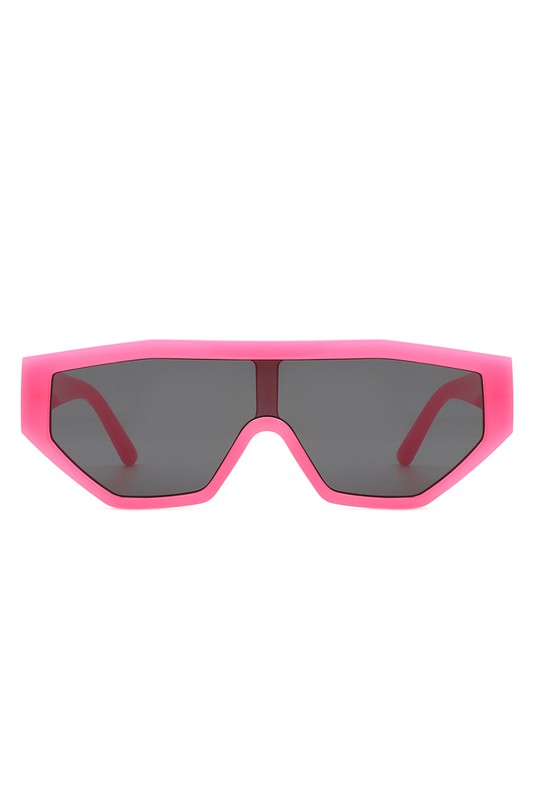 Geometric Square Futuristic Fashion Sunglasses