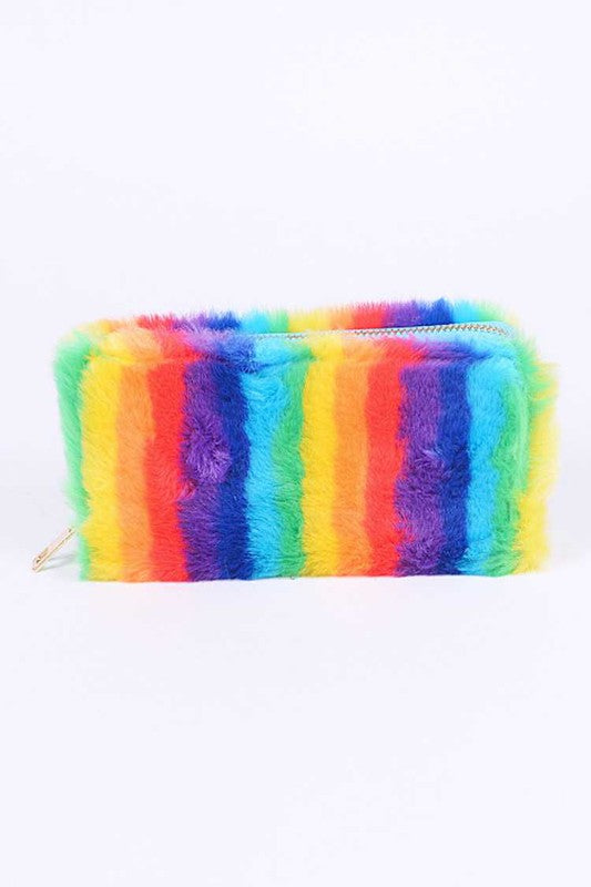 Pride Rainbow Fury Wristlet Wallet