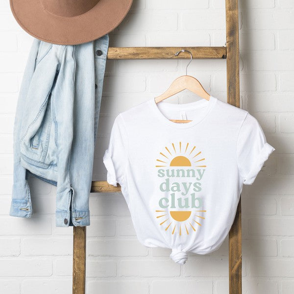 Sunny Days Club Suns Short Sleeve Graphic Tee