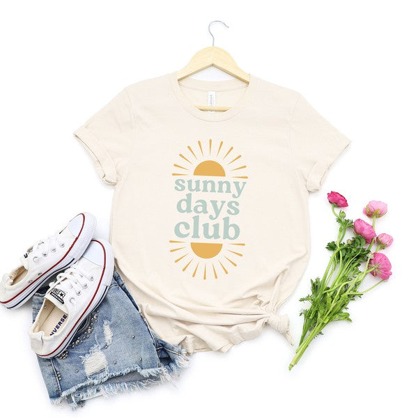 Sunny Days Club Suns Short Sleeve Graphic Tee