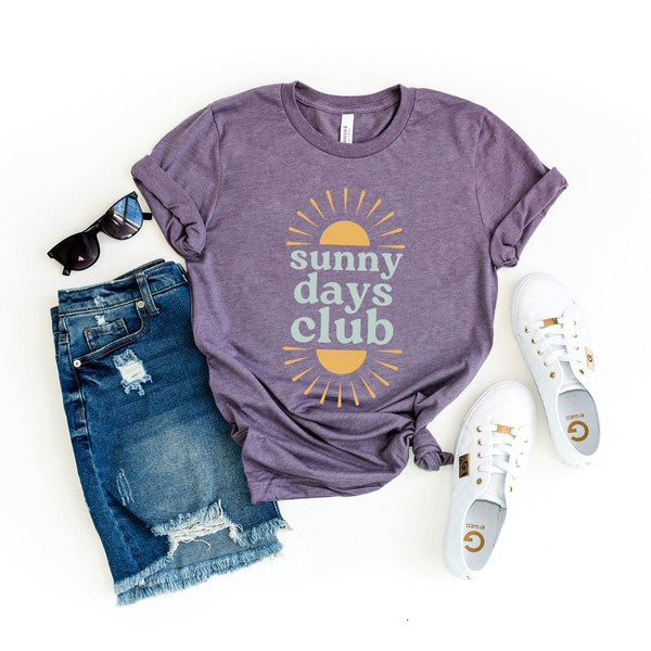 Sunny Days Club Suns Short Sleeve Graphic Tee