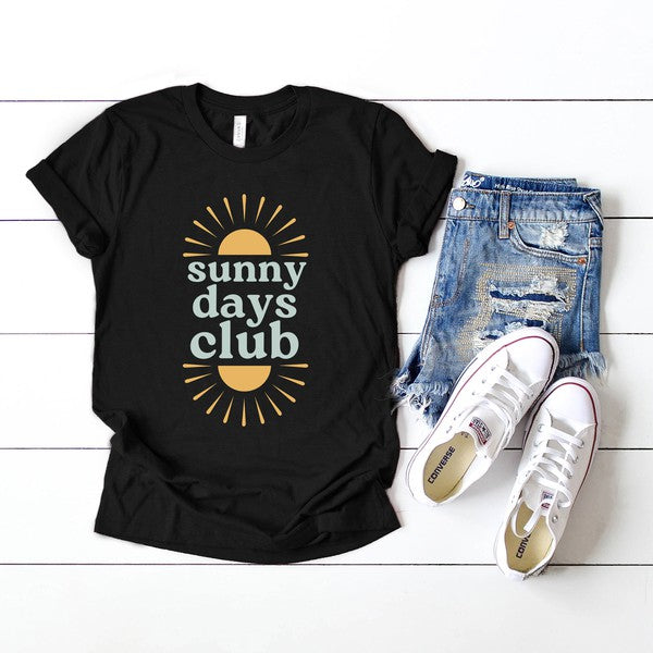 Sunny Days Club Suns Short Sleeve Graphic Tee