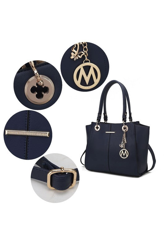 MKF Ivy Tote Handbag with Wallet Crossover by Mia