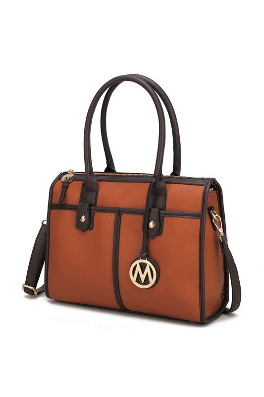 MKF Livia Satchel Handbag Crossover Women by Mia k