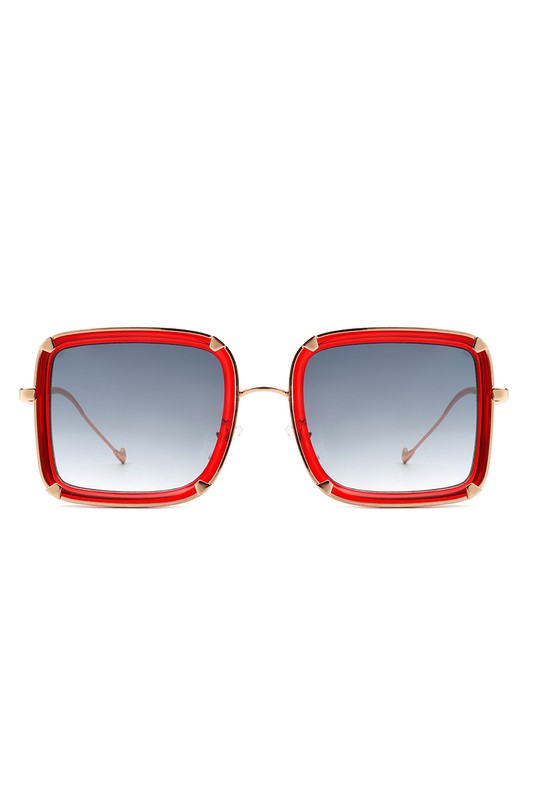 Classic Square Retro Tinted Fashion Sunglasses