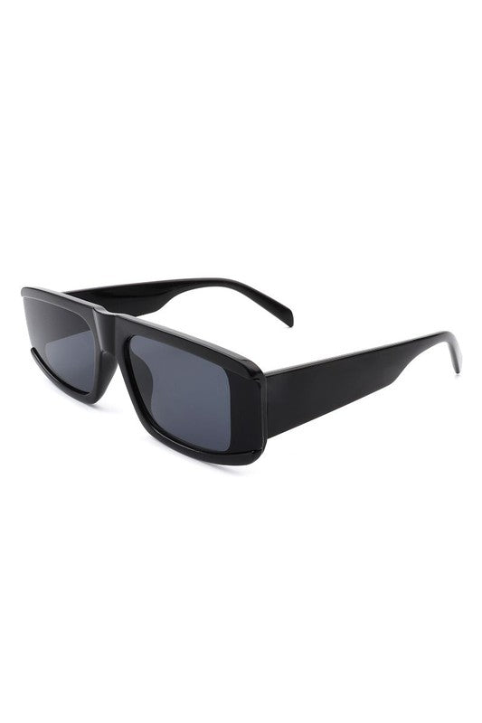 Rectangle Flat Top Retro Fashion Sunglasses