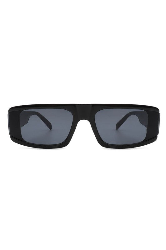 Rectangle Flat Top Retro Fashion Sunglasses