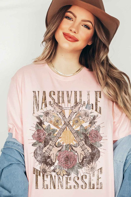 NASHVILLE TENNESSEE T-SHIRT PLUS SIZE