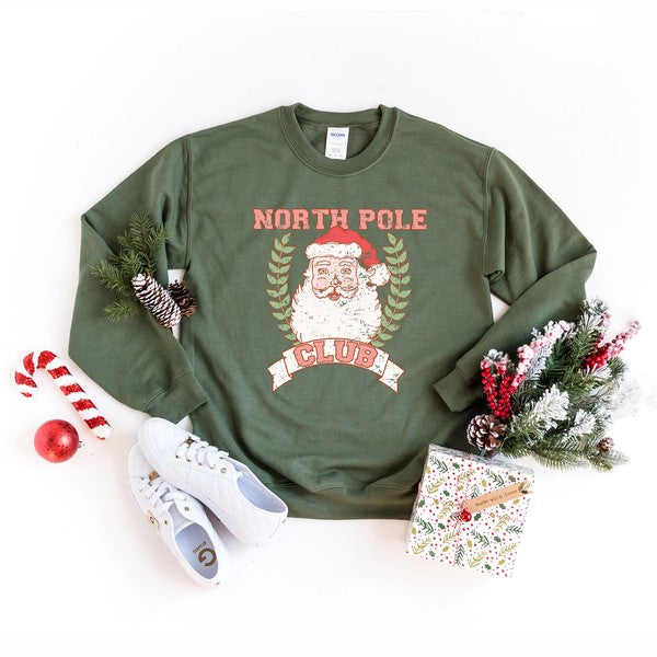 North Pole Club Graphic Sweatshirt