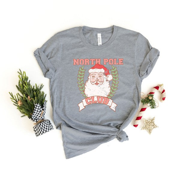 North Pole Club Short Sleeve Graphic Tee