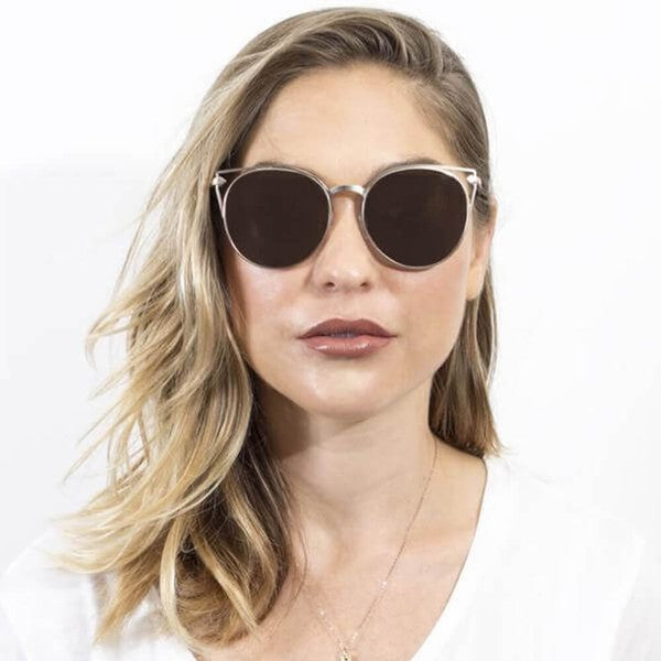 Women Round Cat Eye Fashion Sunglasses