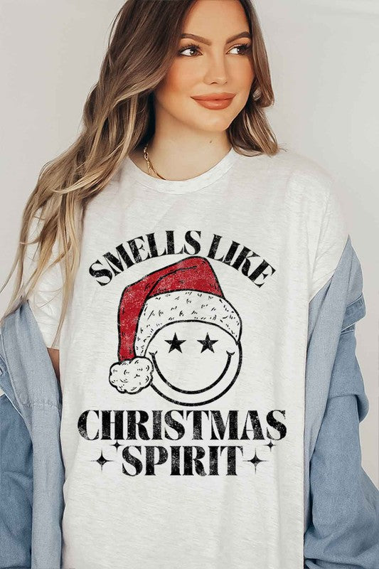 CHRISTMAS SPIRIT GRAPHIC T-SHIRT