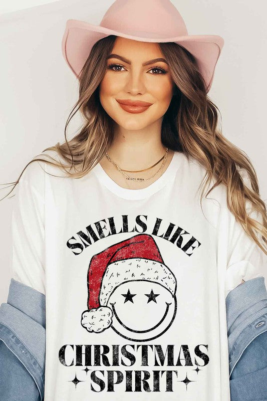 CHRISTMAS SPIRIT T-SHIRT PLUS SIZE