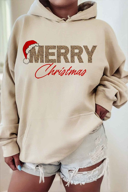 MERRY CHRISTMAS HOODIE PLUS SIZE