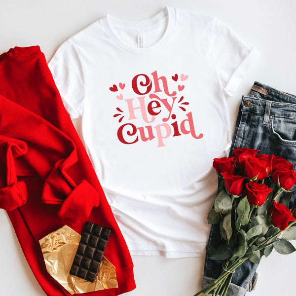 Oh Hey Cupid Short Sleeve Graphic Tee