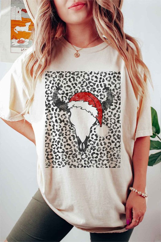 CATTLE CHRISTMAS T-SHIRT PLUS SIZE