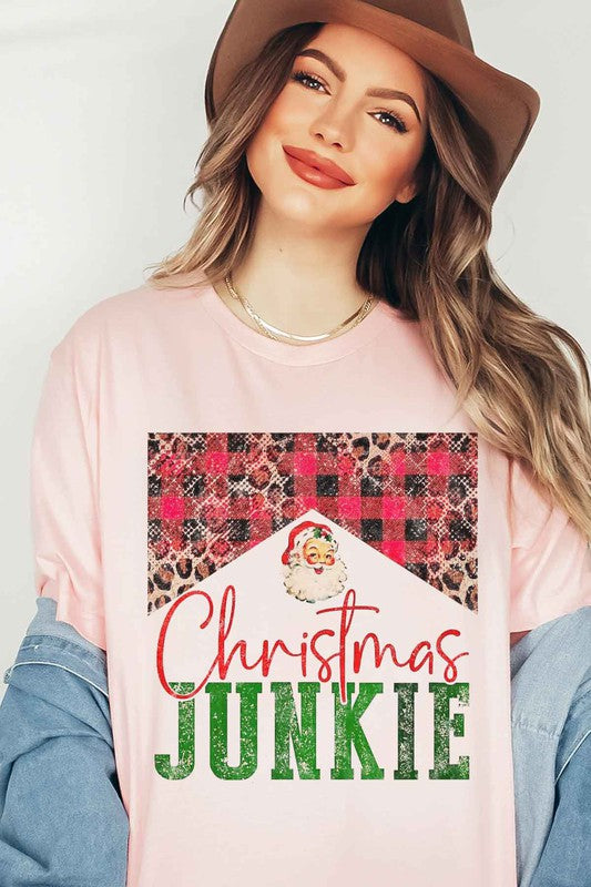 CHRISTMAS JUNKIE GRAPHIC Tee T-Shirt / T-SHIRT