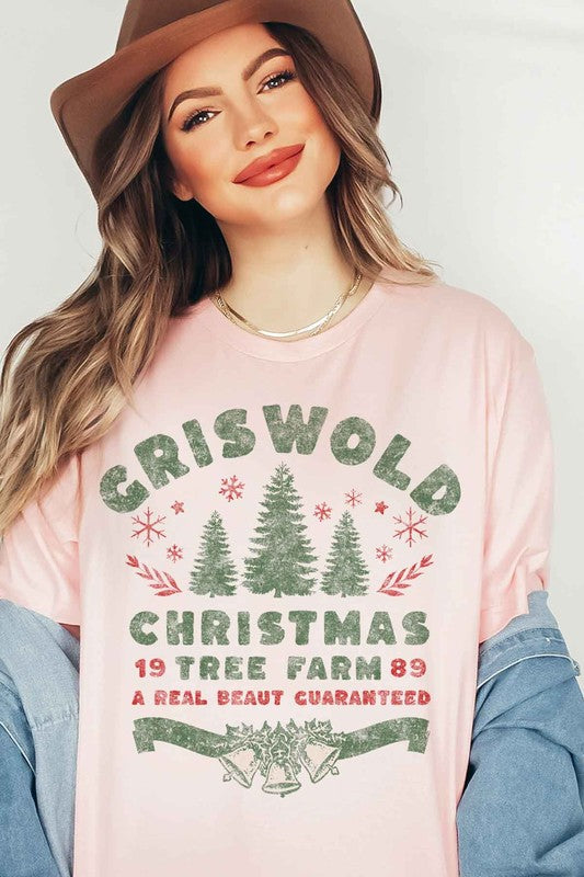 CHRISTMAS TREE FARM GRAPHIC Tee T-Shirt / T-SHIRT