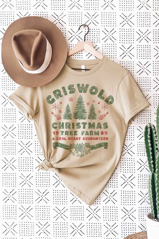 CHRISTMAS TREE FARM GRAPHIC Tee T-Shirt / T-SHIRT