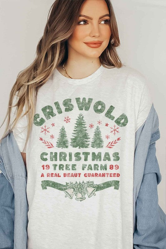 CHRISTMAS TREE FARM GRAPHIC Tee T-Shirt / T-SHIRT