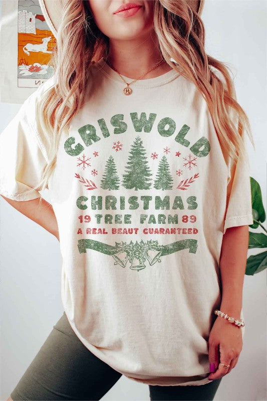 CHRISTMAS TREE FARM GRAPHIC Tee T-Shirt / T-SHIRT