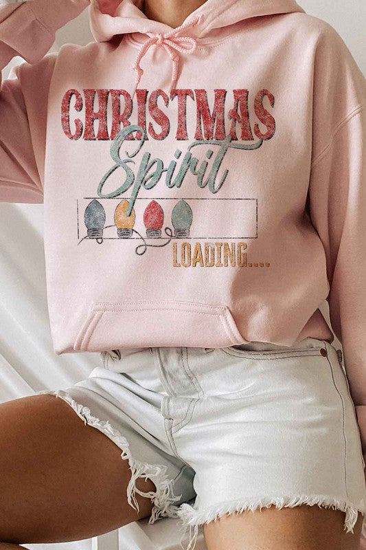 LOADING CHRISTMAS SPIRIT HOODIE PLUS SIZE