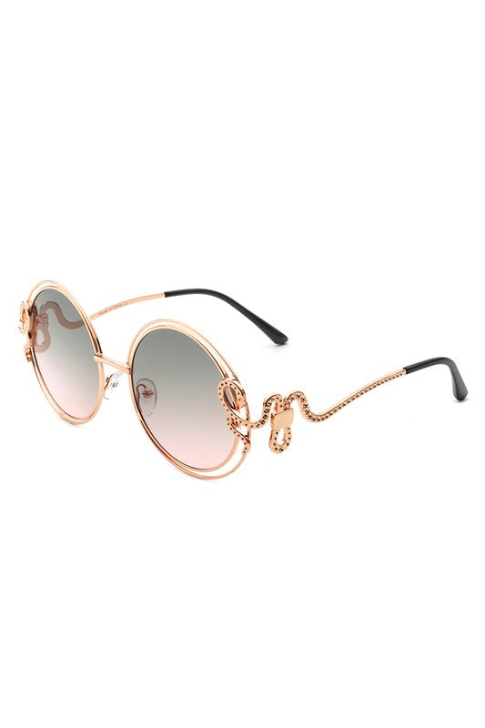 Oversize Women Round Fashion Sunglasses