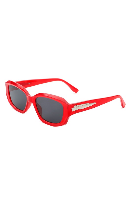 Rectangle Retro Narrow Square Vintage Sunglasses