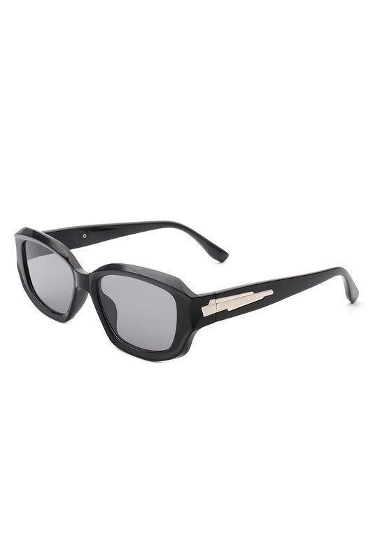 Rectangle Retro Narrow Square Vintage Sunglasses