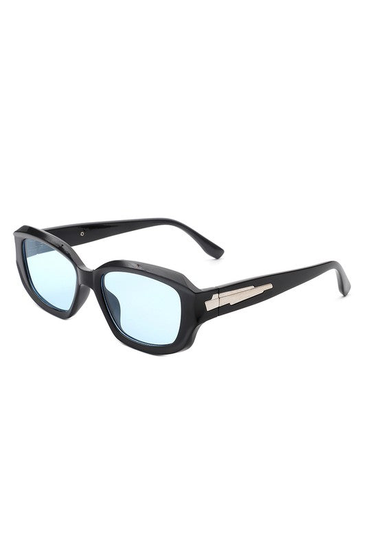 Rectangle Retro Narrow Square Vintage Sunglasses