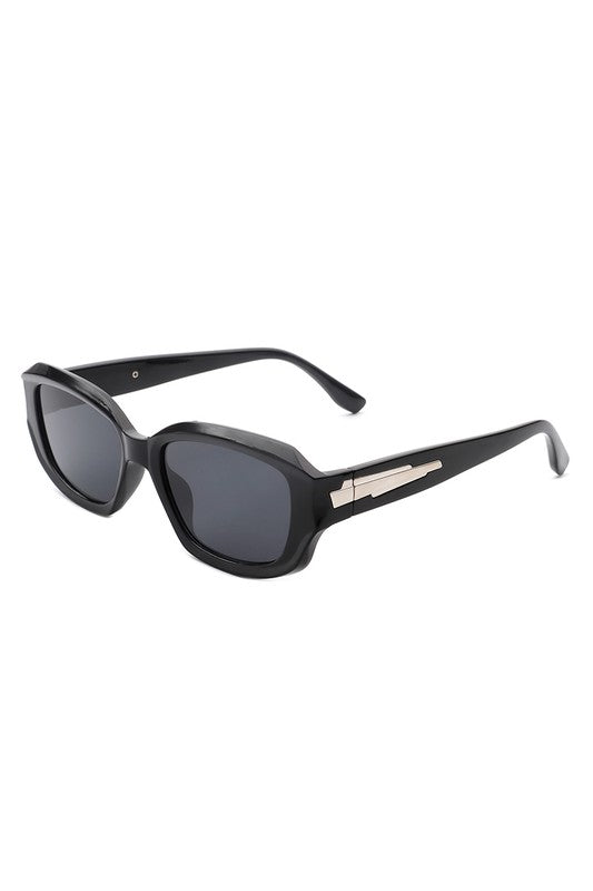 Rectangle Retro Narrow Square Vintage Sunglasses