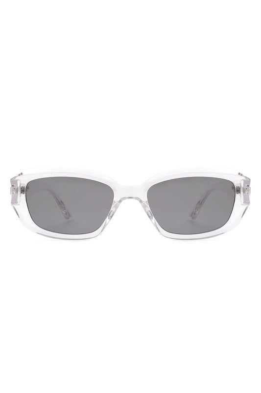 Rectangle Retro Narrow Square Vintage Sunglasses