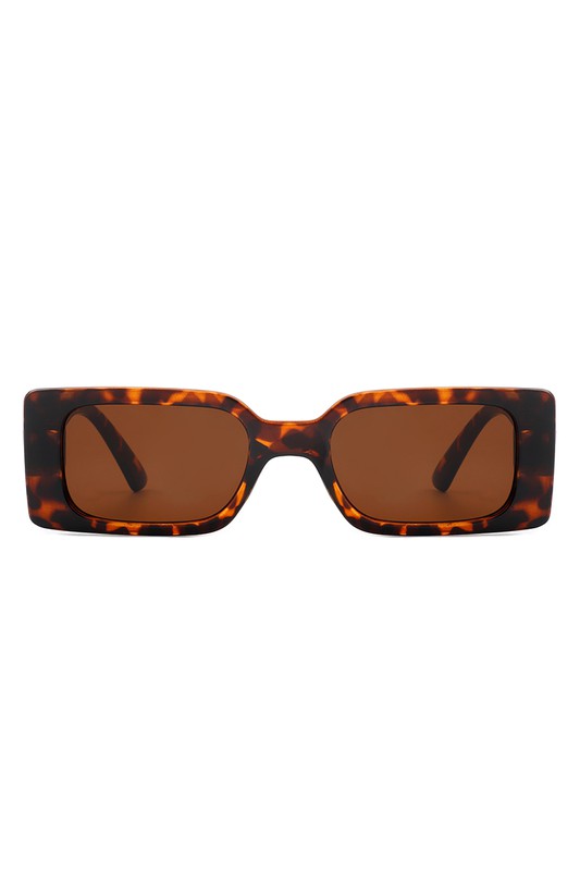 Rectangle Retro Irregular Square Sunglasses