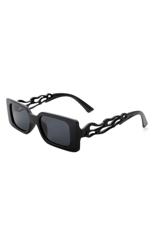 Rectangle Retro Irregular Square Sunglasses