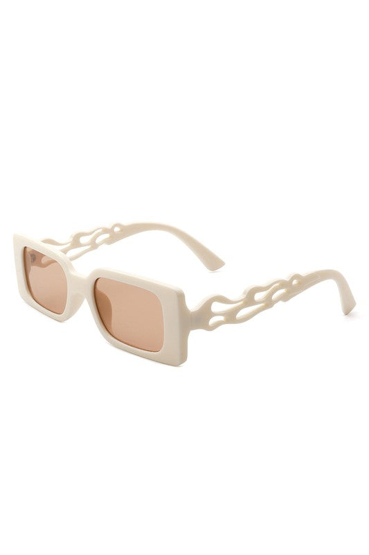 Rectangle Retro Irregular Square Sunglasses