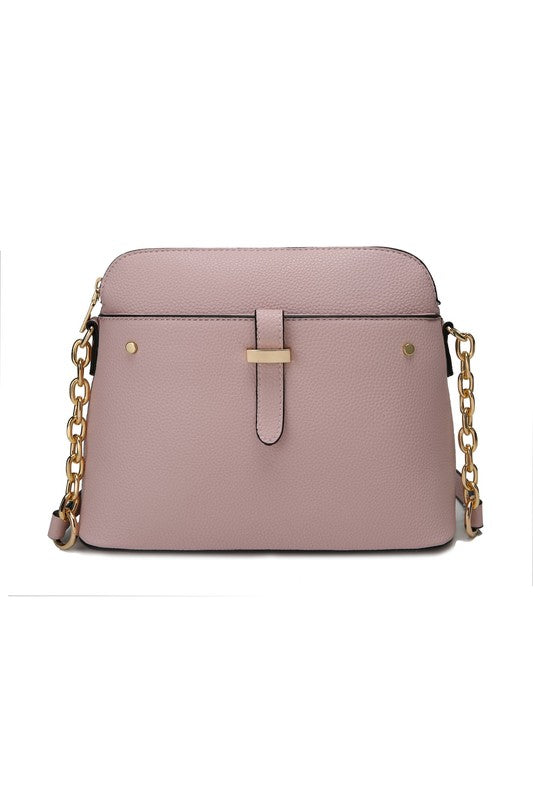 MKF Collection Kelis Solid Crossbody bag by Mia K