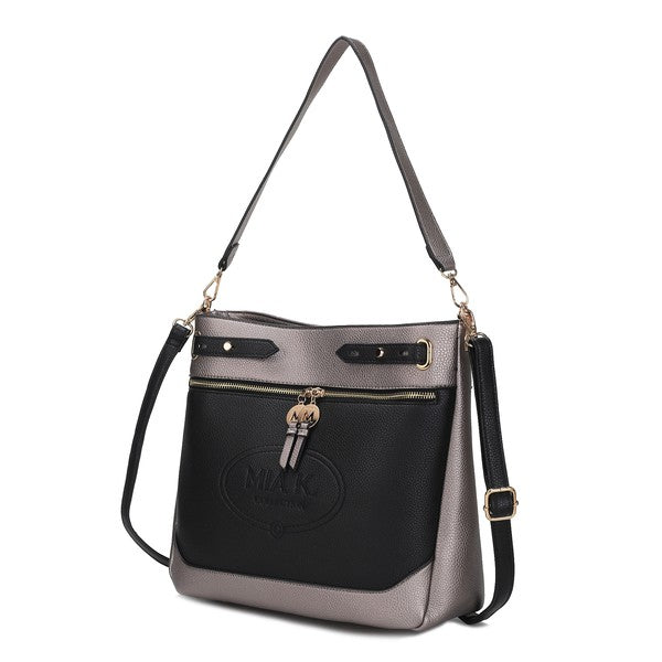 MKF Collection Evie two tone Shoulder bag by Mia k