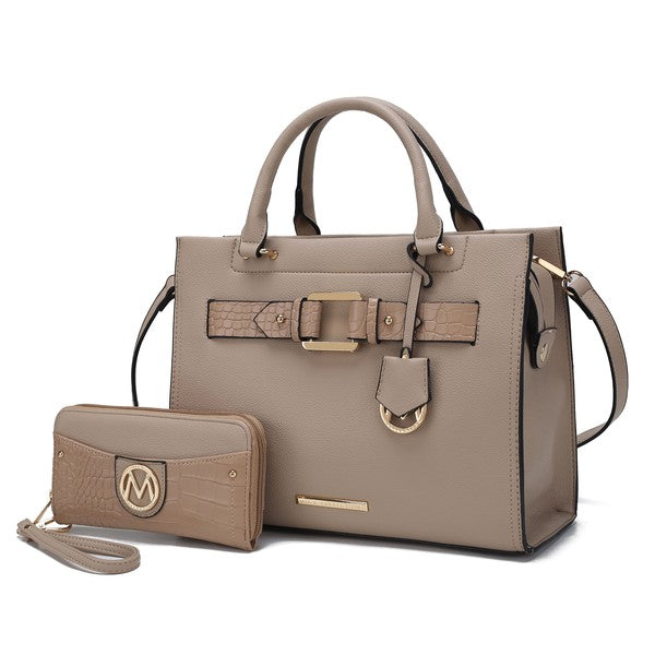 MKF Collection Virginia Tote with Wallet by Mia K