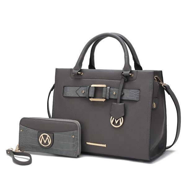 MKF Collection Virginia Tote with Wallet by Mia K