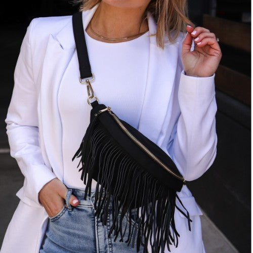 Original Removable Fringe Style Bum Sling Bag