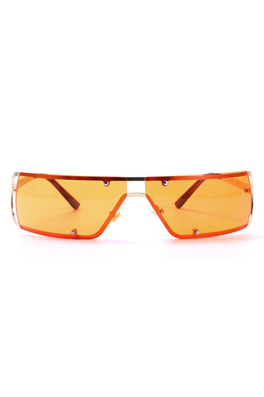 Rectangle Wraparound Square Fashion Sunglasses