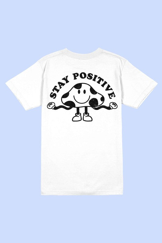 STAY POSITIVE MUSHROOM PLUS SIZE T-Shirt