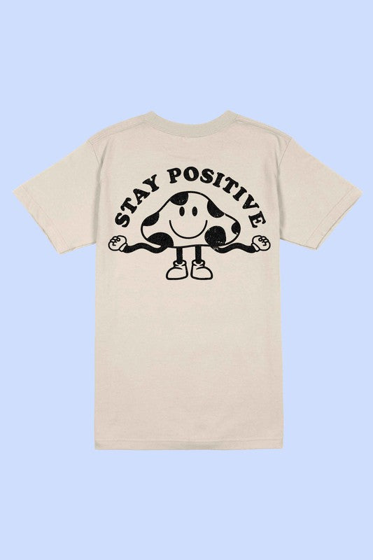 STAY POSITIVE MUSHROOM PLUS SIZE T-Shirt